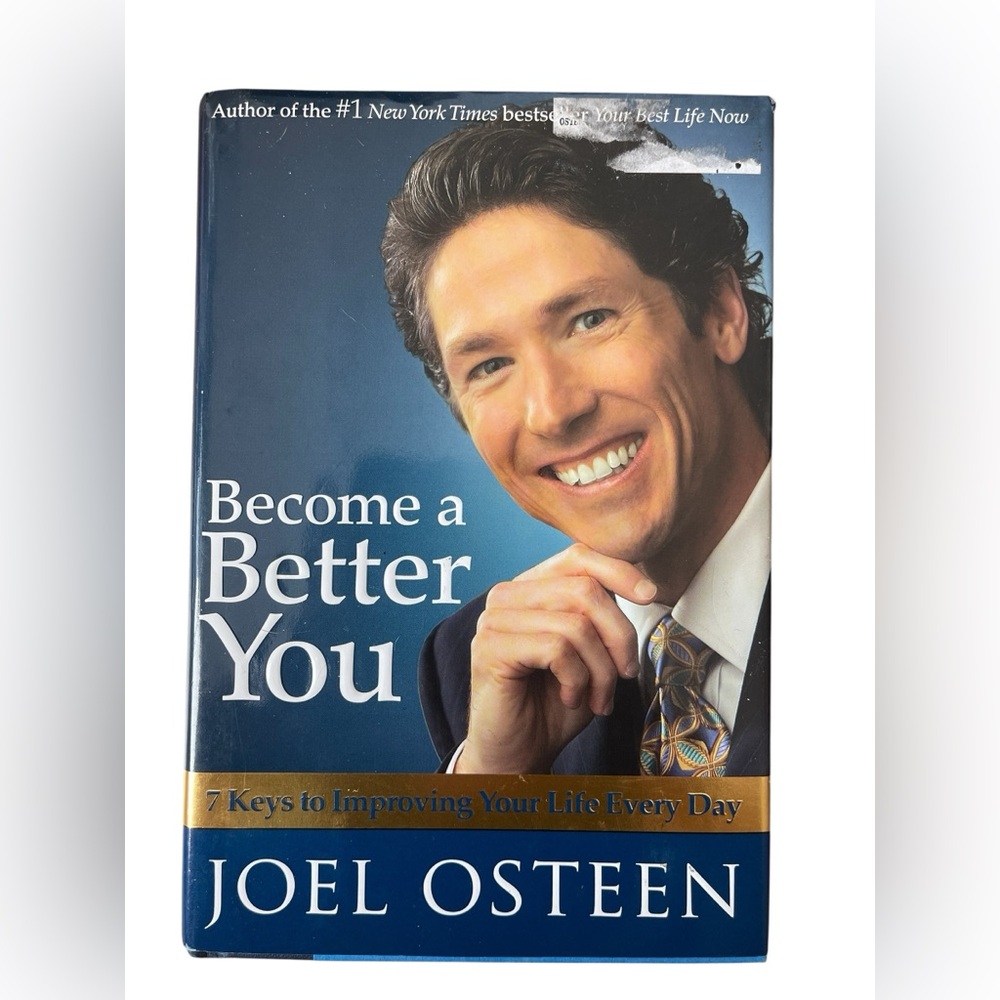 Become a Better You Book Joel Osteen Religion Inspirational